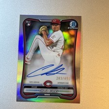 2026 Bowman Chase Burns Rookie Refractor Auto /499
