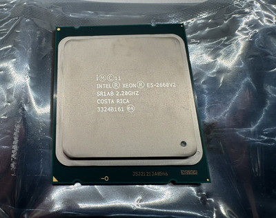 Intel Xeon E5-2660 v2 2.20GHz 10-Core SR1AB LGA2011 Server CPU 25 MB SmartCache