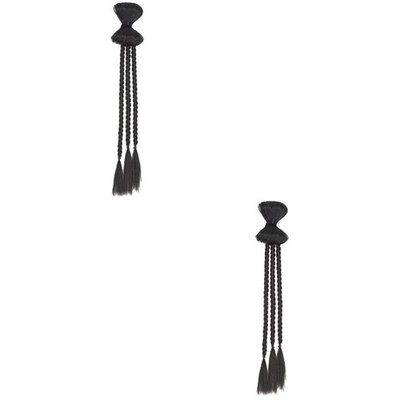  Set of 2 Haarverlängerung Pferdeschwanz Pferdeschwanzerweiterung