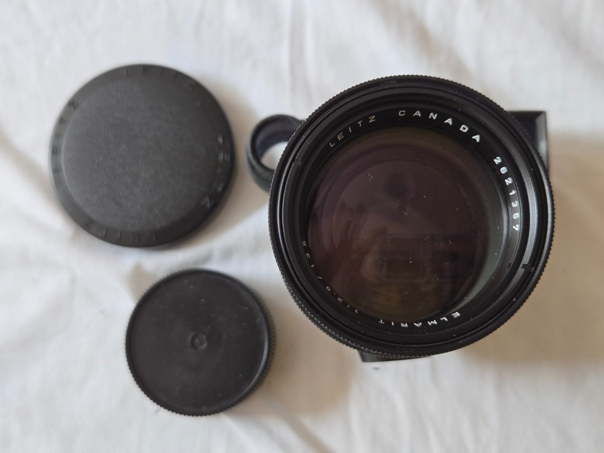 Orig. Leica Leitz Elmarit 135mm f2.8 M Telephoto Lens S#: 2621xxx