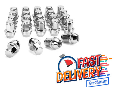 SUCOSO 14x1.5 Lug Nuts for F150, OEM Stock Solid One Piece Design Wheel Lugnuts 