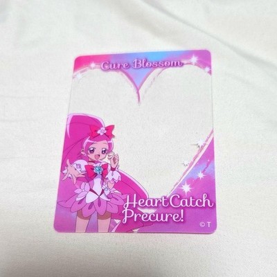 HeartCatch Pretty Cure Cure Blossom Bonus Card BIC Camera 14+ Card Clear Sheet