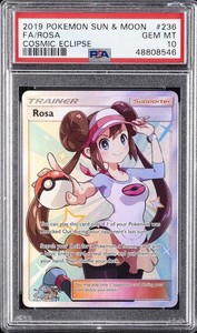 Rosa's Encouragement 236/236 Cosmic Eclipse Full Art Ultra Rare