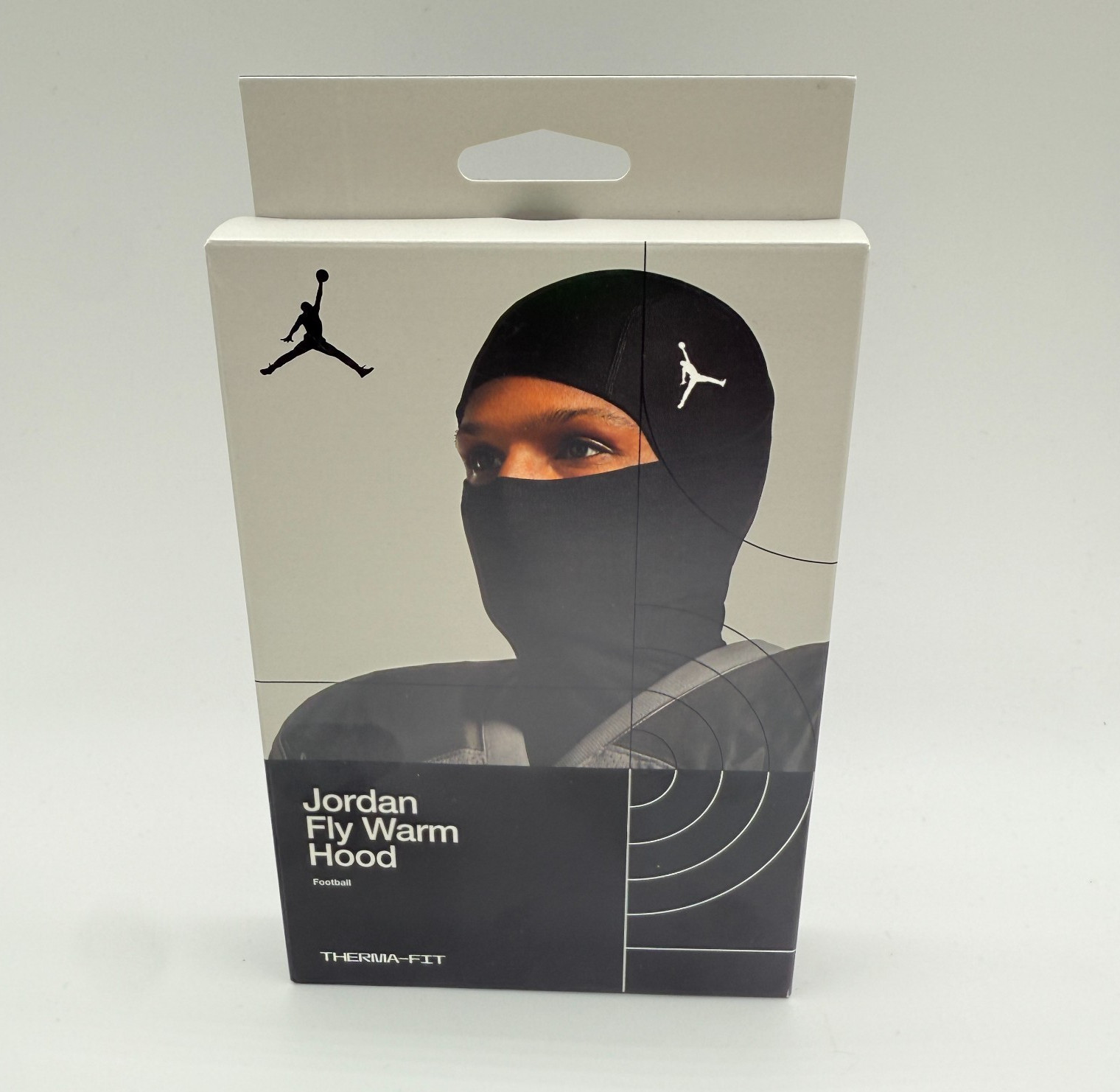 Jordan Therma-FIT Black Fly Warm Hood Hyperwarm Football Mens Ski Mask Shiesty