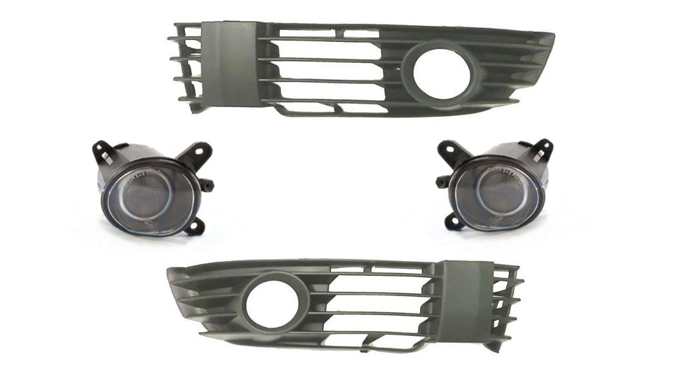 Fog Lights NSW Set Grilles Ventilation Grilles Suitable For Passat 3BG