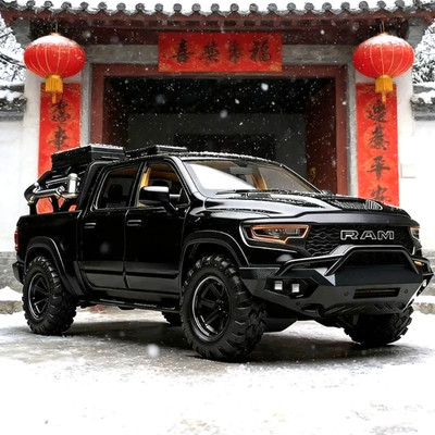 1:32 Dodge RAM TRX 1000 Mammoth Off-Road Truck Diecast Model Pickup Alloy Car