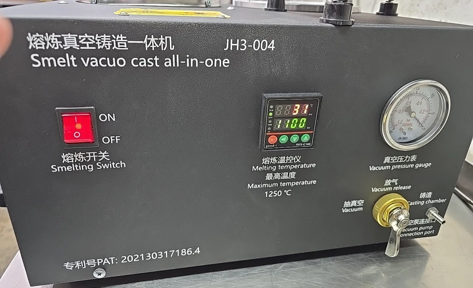Tooltos Cast Vacuum and Melting Machine Digital Display JH3-004 - Image 2 of 4