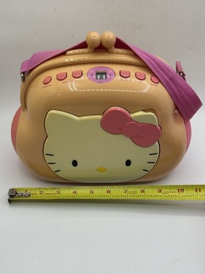 Hello Kitty POCKETBOOK CD Player Sanrio AM/FM Radio Boombox Tested