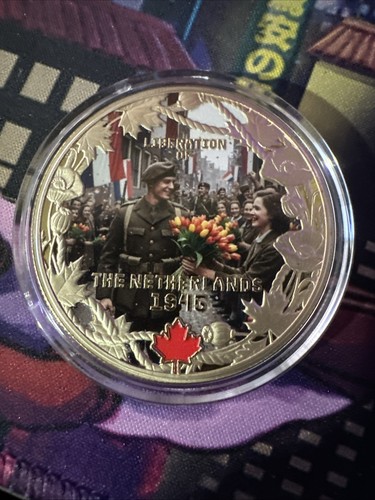 Liberation Of The Netherlands 1945 Coin - Picture 2 of 4