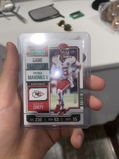 2023 Panini Contenders - Patrick Mahomes II #51 Game Ticket Green /175