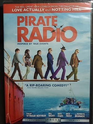 PIRATE RADIO ~ Phillip Seymour Hoffman ~ DVD ~ SEALED!!!