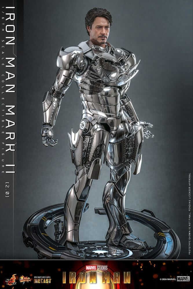 Iron Man Mark II (2.0) 1/6. Movie Master Piece. Iron Man. Hot Toys