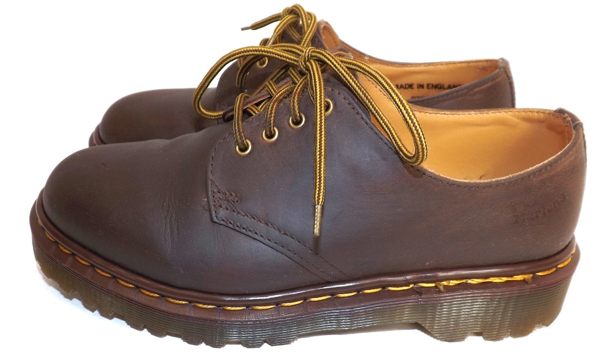 Dr Martens Aztek Crazy Horse 1561 Oxford Shoe Made In England - US
