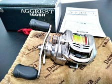 Daiwa AGGREST 100SH Right Baitcasting Reel 7.1G High Gear Used