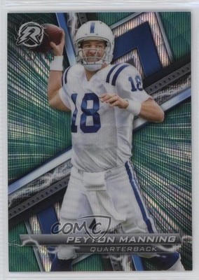 2023 Composite Resurgence Teal Surge Refractor /149 Peyton Manning #57 HOF 1ci3