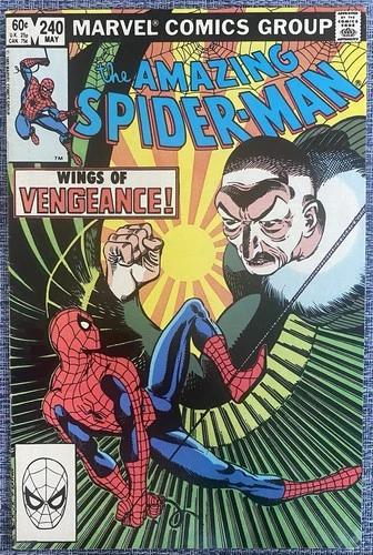 The Amazing Spider-Man #240 (Marvel Comics May 1983). VG  Condition