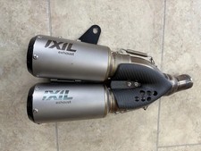 IXIL RC Stainless Steel Carbon Dual Slip-On Exhaust for Ducati Monster 937