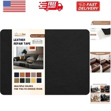 Leather Repair Patch  Self-Adhesive Couch Patch  Multicolor Available Scratch L...