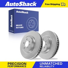 Front Brake Rotors Pair For 2011-2014 Ford Mustang