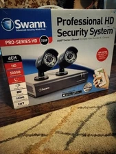 Swann Pro-Series HD 720P 2-Camera DVR Security System SWDVK-443502 New/Unopened