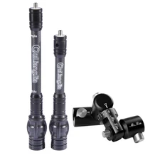 Archery Bow Stabilizer Kit Carbon Fiber Stabilizer Dampen Weight Single Side ...