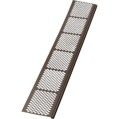 AMERIMAX Home Products 85279BX 3-Feet Plastic Gutter Guard, No Size, Brown 