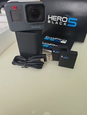 GoPro Hero 5 Black 4K Action Camera with Accessories Bundle - Good Condition
