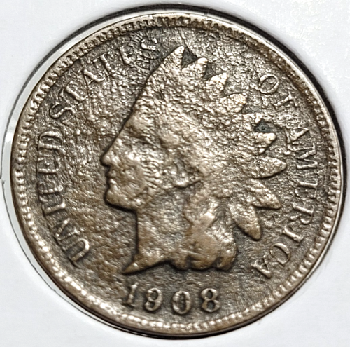 1908 S US Indian Head Cent "San Francisco Mint" "KEY DATE"!