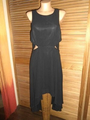 Kleid..Gr.36/38..H+M..Vokuhila..Schwarz..Ärmellos..Reißverschluss..Gefüttert