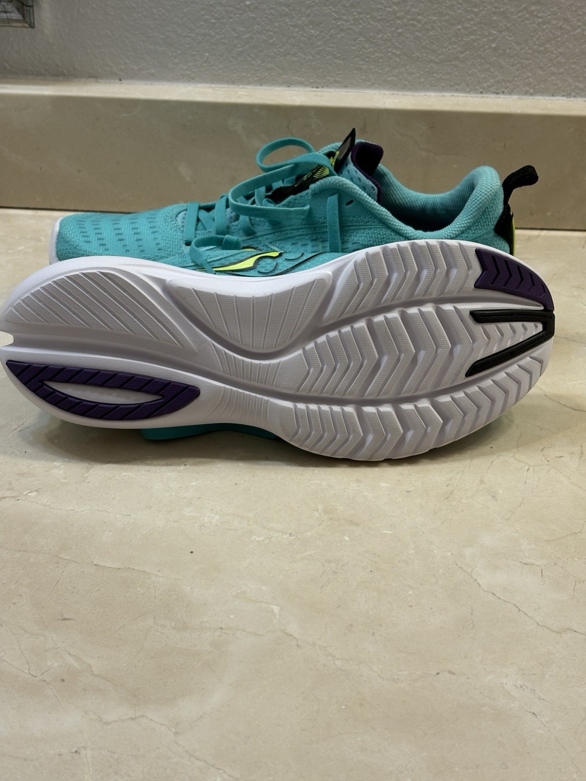 Saucony Kinvara 13 Women's Teal Running Shoes Lightweight Breathable Size 12 thumbnail 5