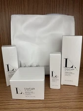 LimeLight/LimeLife by Alcone set with bag, cleanser, moisturizer, mask, oil