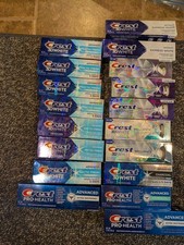 Crest 3D White And Pro Health Toothpaste Lot Of 18 NEW