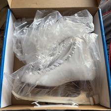 RIEDELL WHITE RIBBON 112 WHITE - GR4 - MED (UK 4) Figure Ice skates