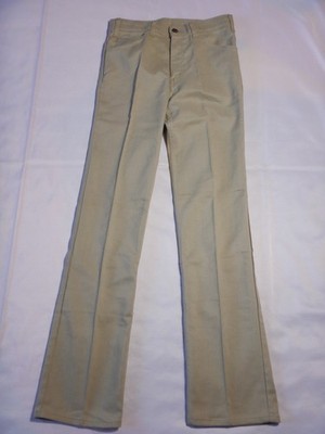 DEADSTOCK Vintage LEVI'S 632 STA PREST Beige Pants Size 30 X 34