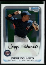 2011 Bowman Chrome #BCP159 Jorge Polanco Prospects