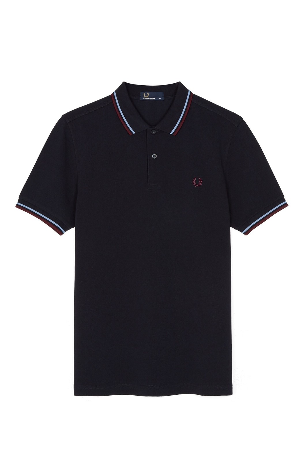 Fred Perry Polo Shirt  Slim Fit Pique Twin tipped - Thumbnail 1