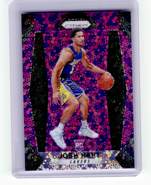 2017-18 Panini Prizm - Josh Hart #282 Purple Fast Break Prizm /75 (RC)