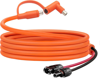 10FT MC4 to 8mm Adapter Cable for Jackery | Universal Solar Panel Connector