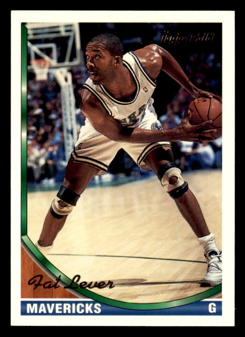 1993-94 Topps #327 Lafayette Lever Gold Dallas Mavericks BASKETBALL Card