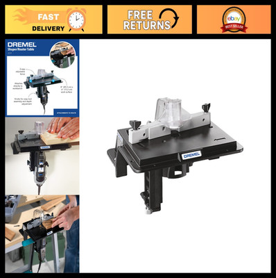 Portable Rotary Tool Shaper Router Table Attachment for Woodworking - Sanding, S