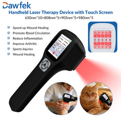 Red Light Therapy Device 2500mW Cold Laser Treatmnet Machine For Cats Dogs