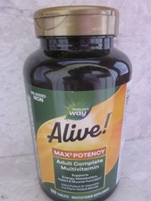 Nature's Way Alive Max3 Potency Adult Complete Multivitamin 180 Tabs 05/2026