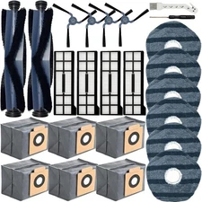 24 Pack Replacement Parts Accessories Compatible for Eufy X10 Pro Omni Vacuum