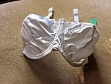 Goddess Keira 36N White Banded Underwire Bra Style 6090 NWT