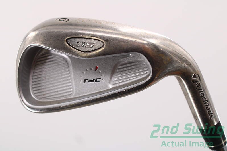 TaylorMade Rac OS 2005 6 Iron Stiff Steel Right 38in Golf Club