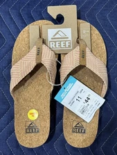 Reef Women’s Sz 11 Cushion Strand Flip Flops Sandals Rose Pink NEW! SHIPS FREE!