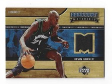 2006-07 Upper Deck Hardcourt - Hardcourt Materials Kevin Garnett #HM-KG (MEM)