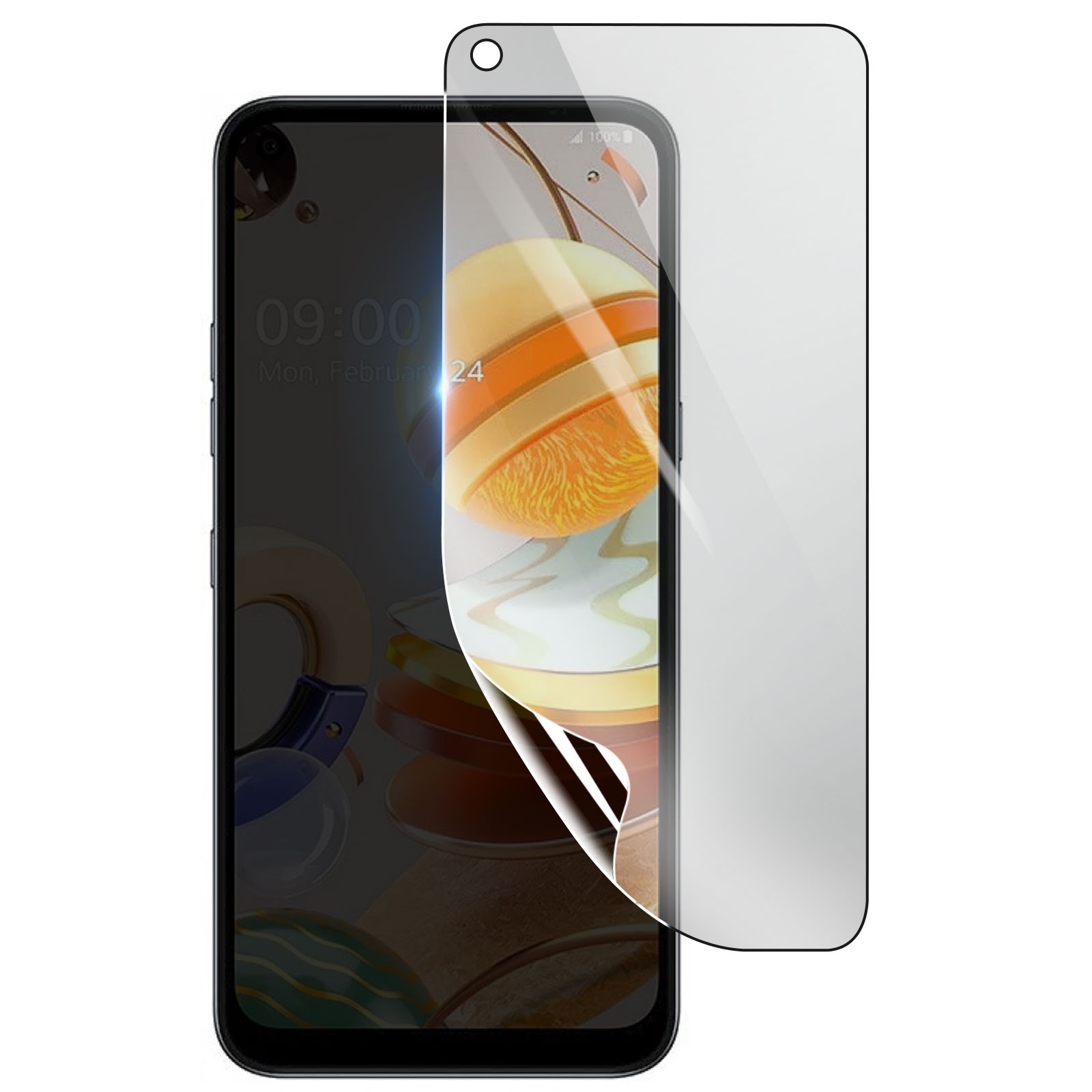 Protection ecran hydrogel antichoc pour LG K61 transparent