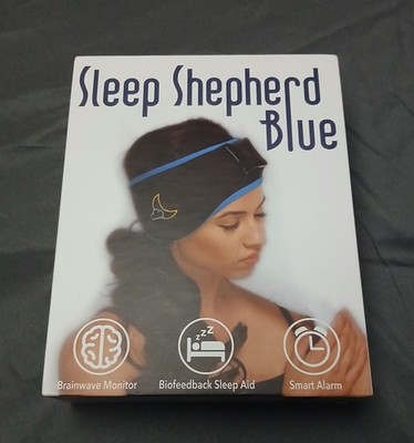 Sleep Shepherd Blue Bio Feedback Sleeping Aid Brainwave Monitor Tracker 60 Hz
