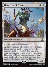 Oath of the Gatewatch Deceiver of Form - Foil x1 Light Play, English Magic Mtg M